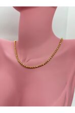 XP Altın Renk Top Zincir Kolye - Görsel 2