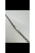 316L Çelik Silver Sade Erkek Bileklik - Görsel 2