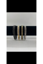 316L Çelik Rlx Model Siyah Erkek Bileklik - Görsel 3