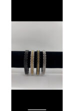 316L Çelik RLX Model Gold Siyah Erkek Bileklik - Görsel 4