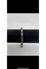 316L Çelik Kral Model Siyah Erkek Bileklik - Görsel 2