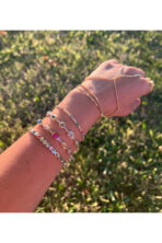 316L Çelik Soft 7 Element Bileklik