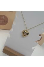 316L Çelik Fotoğralı Yıldız Taş Detay Kolye - Görsel 2