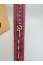 316L Çelik Su Yolu Yıldız Kadın Bileklik - Görsel 3