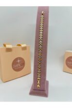 316L Çelik Kalp Kuyumcu Model Kadın Bileklik - Görsel 3