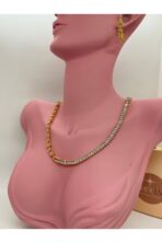 Yarım Işıltı Çelik Kolye - Görsel 3